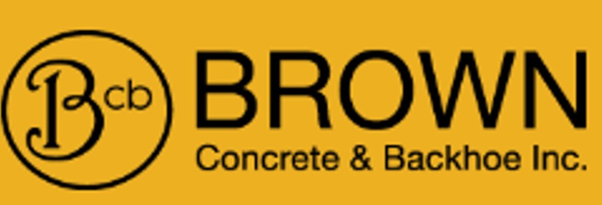 Brown Concrete & Backhoe Inc.